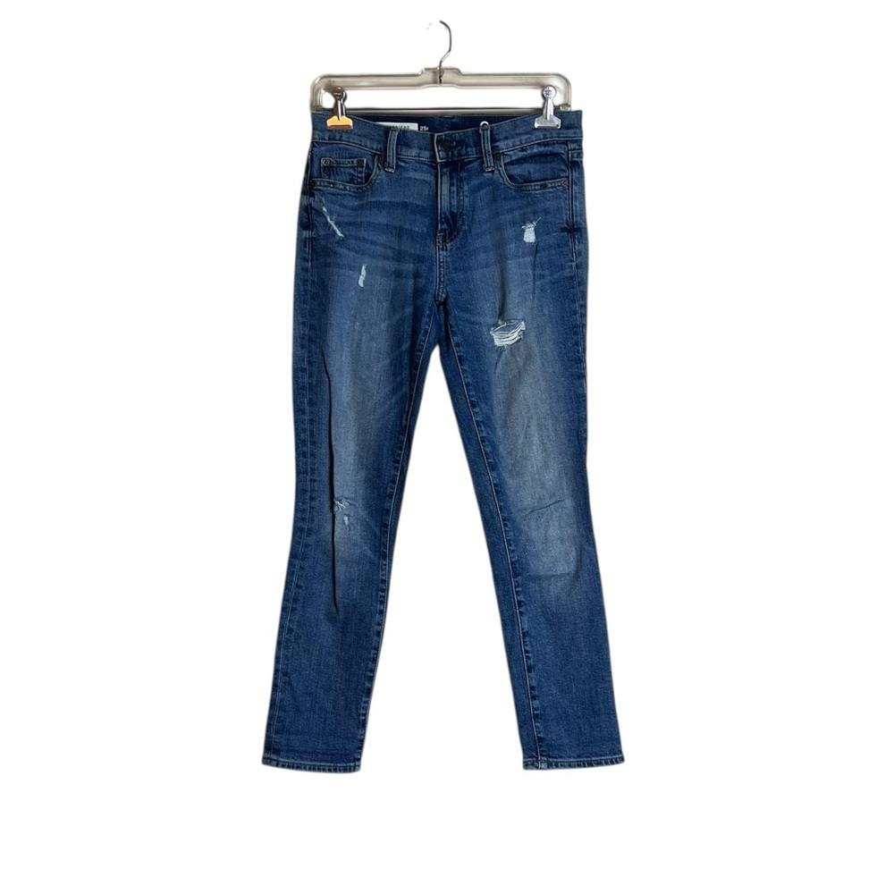 Gap 1969 distressed girlfriend jeans. Size 25